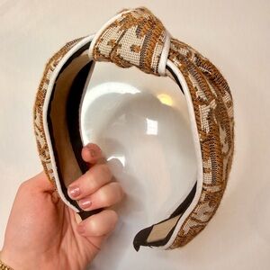 Repurposed Christian Dior Knot Headband